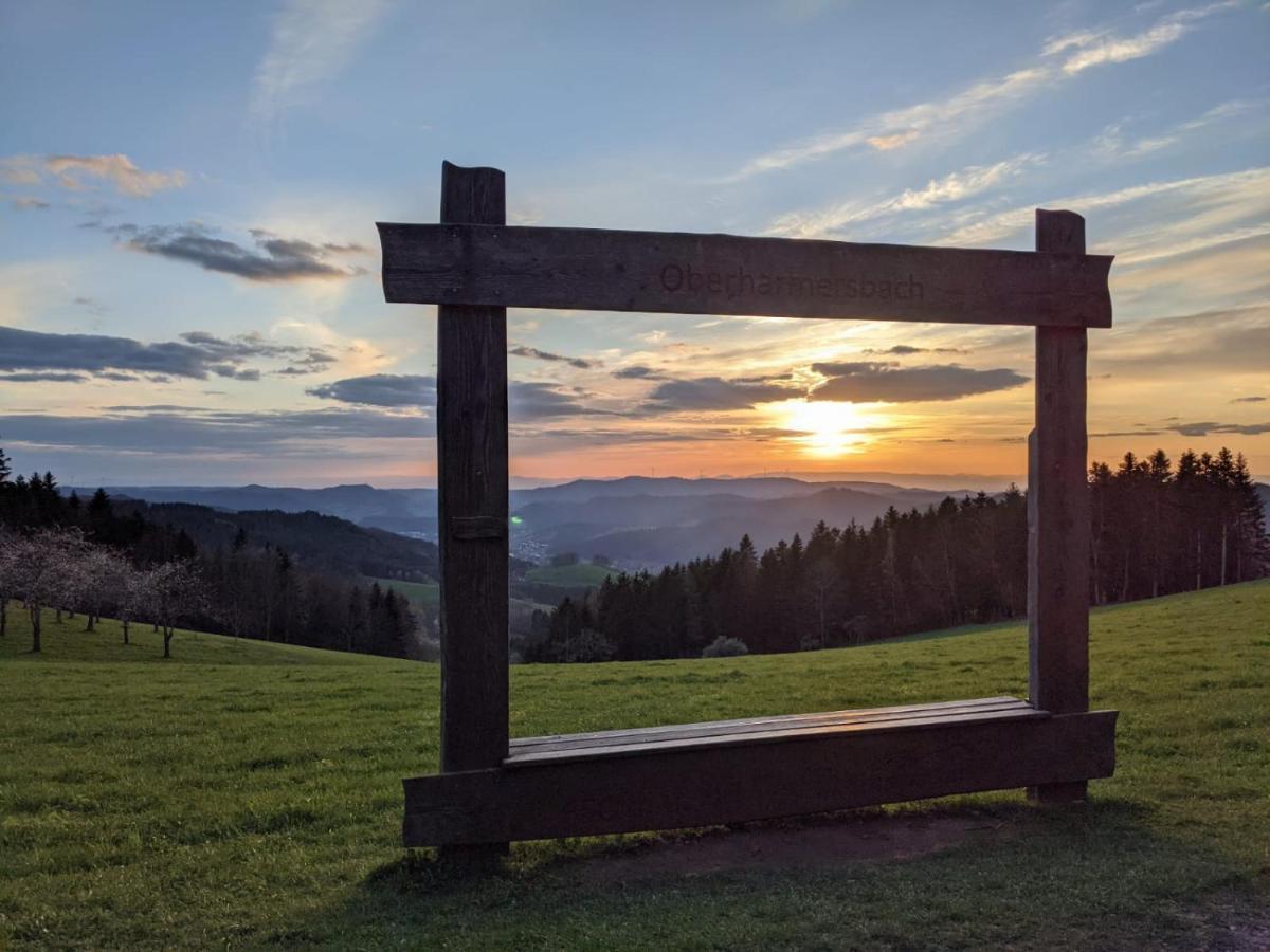 Ferienwohnung Mit Komfort Oberharmersbach Exteriör bild